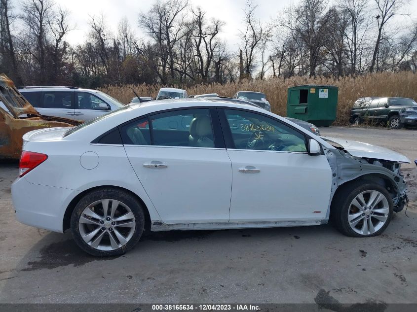2014 CHEVROLET CRUZE LTZ - 1G1PG5SB6E7441886