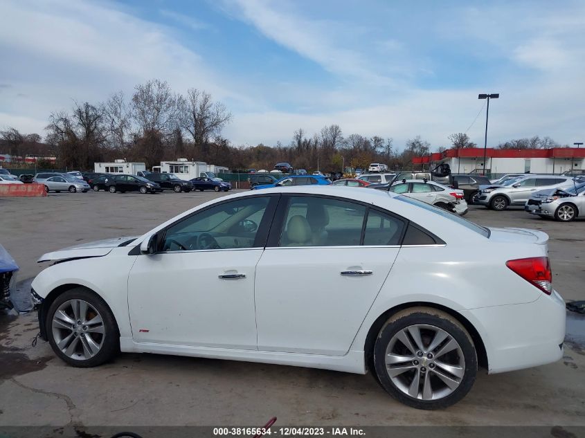 2014 CHEVROLET CRUZE LTZ - 1G1PG5SB6E7441886