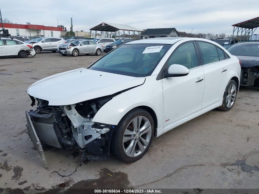 2014 CHEVROLET CRUZE LTZ - 1G1PG5SB6E7441886