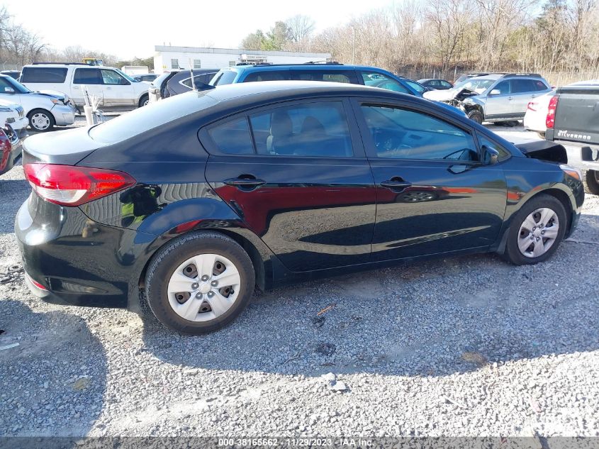 2017 KIA FORTE LX - 3KPFK4A76HE054560