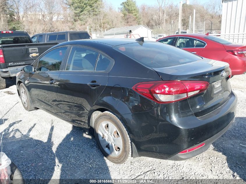 2017 KIA FORTE LX - 3KPFK4A76HE054560
