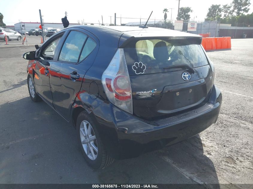 2013 TOYOTA PRIUS C FOUR - JTDKDTB37D1555761