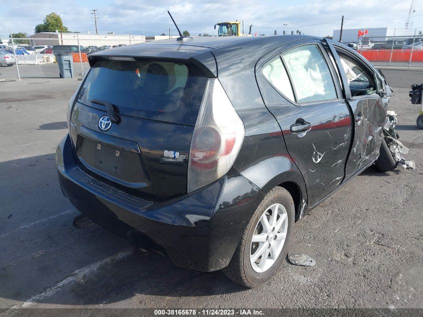 2013 TOYOTA PRIUS C FOUR - JTDKDTB37D1555761
