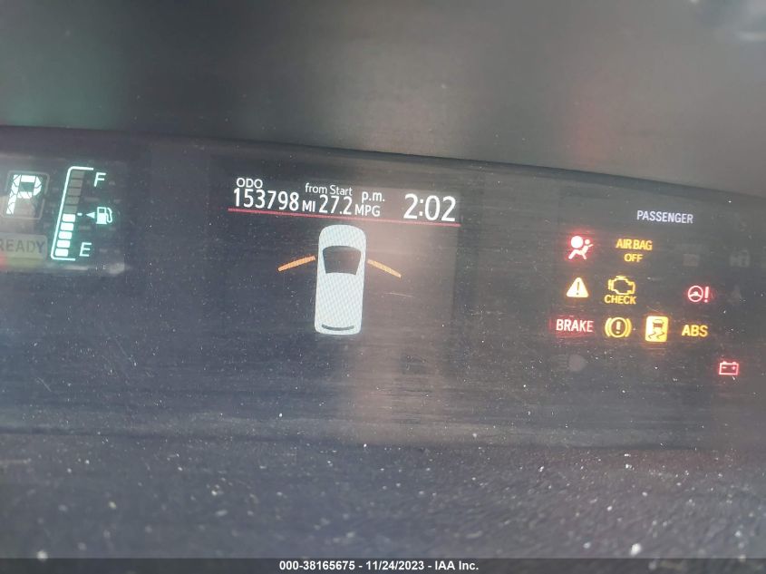 2013 TOYOTA PRIUS C FOUR - JTDKDTB37D1555761