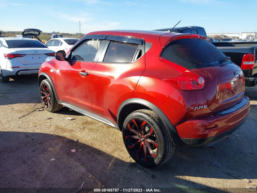 2013 NISSAN JUKE S/SV/SL - JN8AF5MR7DT205140