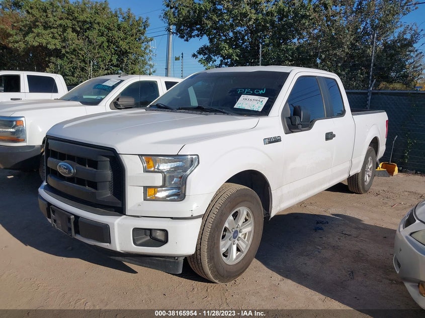 VIN 1FTEX1C87HKC53809 2017 FORD F-150 XL