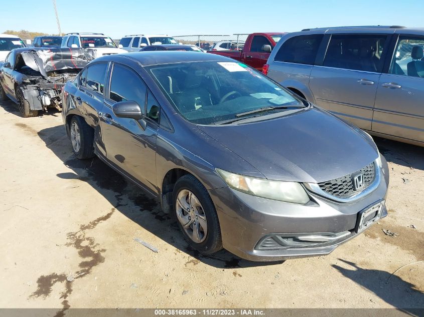 2014 HONDA CIVIC LX - 19XFB2F55EE010783