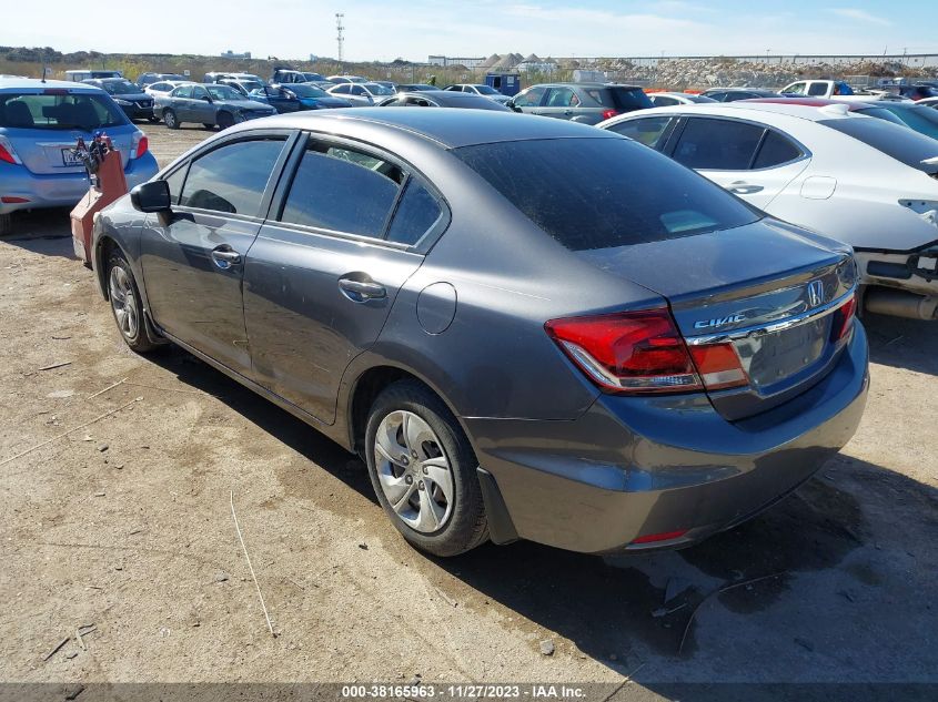 2014 HONDA CIVIC LX - 19XFB2F55EE010783