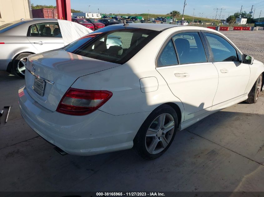 WDDGF5EBXAR106897 | 2010 MERCEDES-BENZ C 300