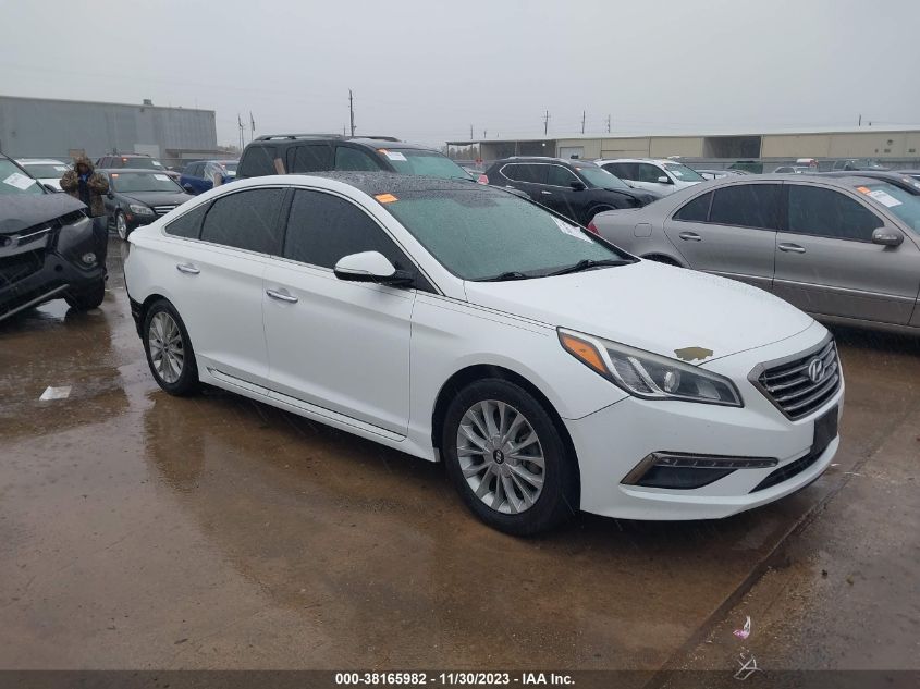 2015 HYUNDAI SONATA LIMITED - 5NPE34AF3FH028586