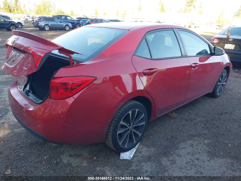 2017 TOYOTA COROLLA L/LE/XLE/SE - 2T1BURHE4HC881790