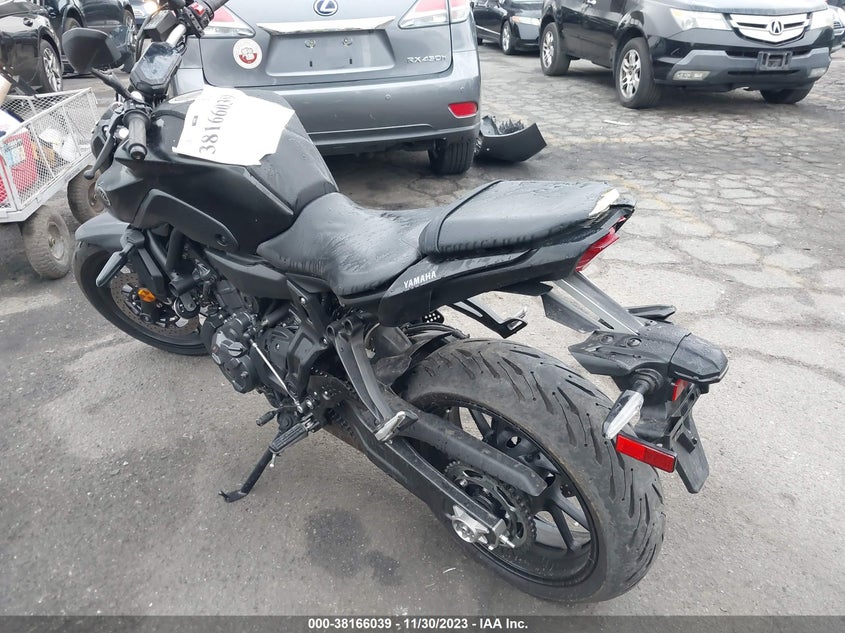 VIN JYARM32Y2NA000658 2022 YAMAHA MT07 C