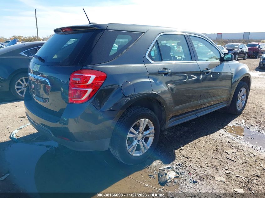 2017 CHEVROLET EQUINOX LS - 2GNALBEK2H1537526