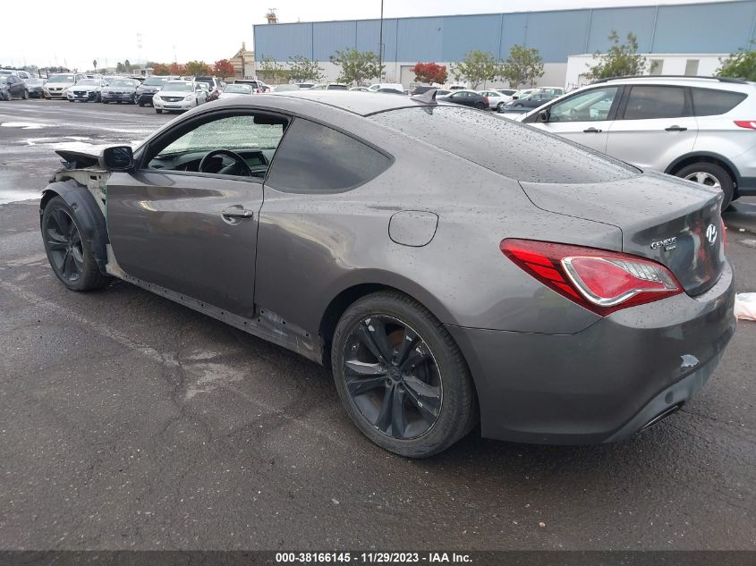 2013 HYUNDAI GENESIS 2.0T - KMHHT6KD8DU080977