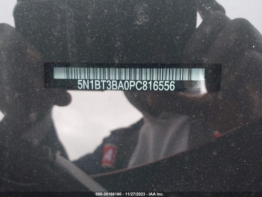 2023 NISSAN ROGUE SV FWD - 5N1BT3BA0PC816556