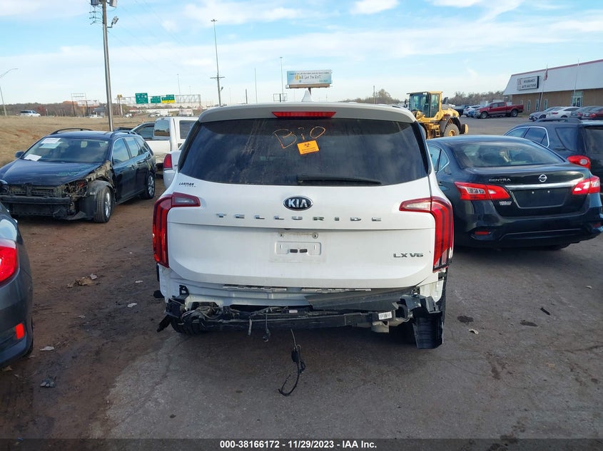 VIN 5XYP24HC4MG097458 2021 KIA TELLURIDE LX