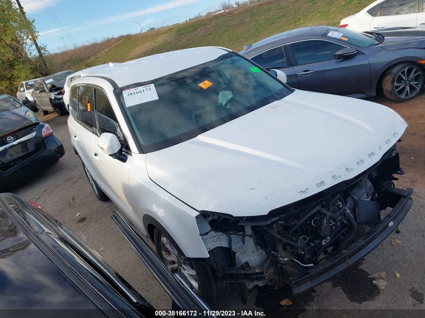 VIN 5XYP24HC4MG097458 2021 KIA TELLURIDE LX