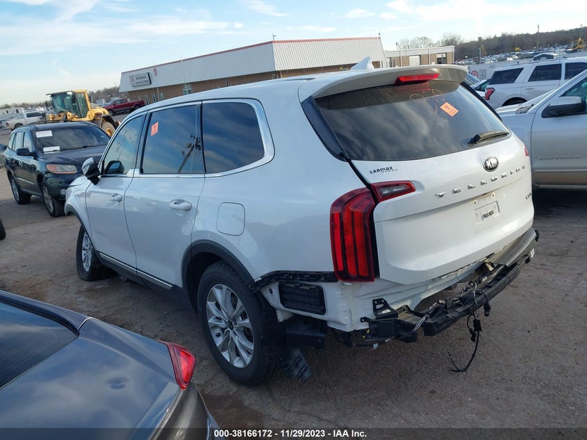 VIN 5XYP24HC4MG097458 2021 KIA TELLURIDE LX