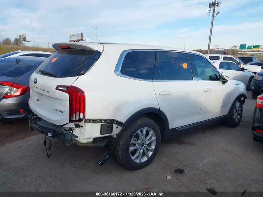 VIN 5XYP24HC4MG097458 2021 KIA TELLURIDE LX
