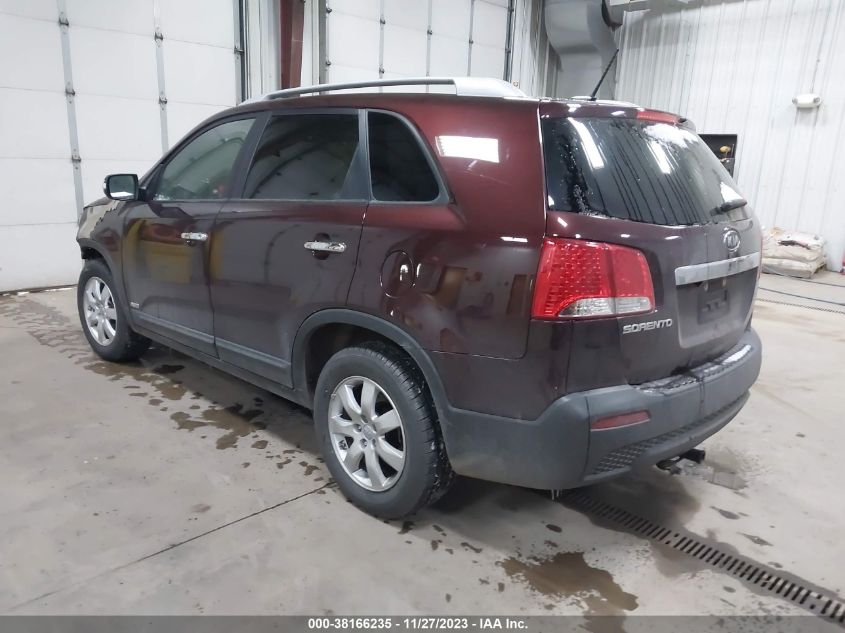 2013 KIA SORENTO LX - 5XYKTCA66DG347854