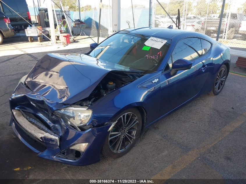 2016 TOYOTA SCION FR-S JF1ZNAA13G9706980