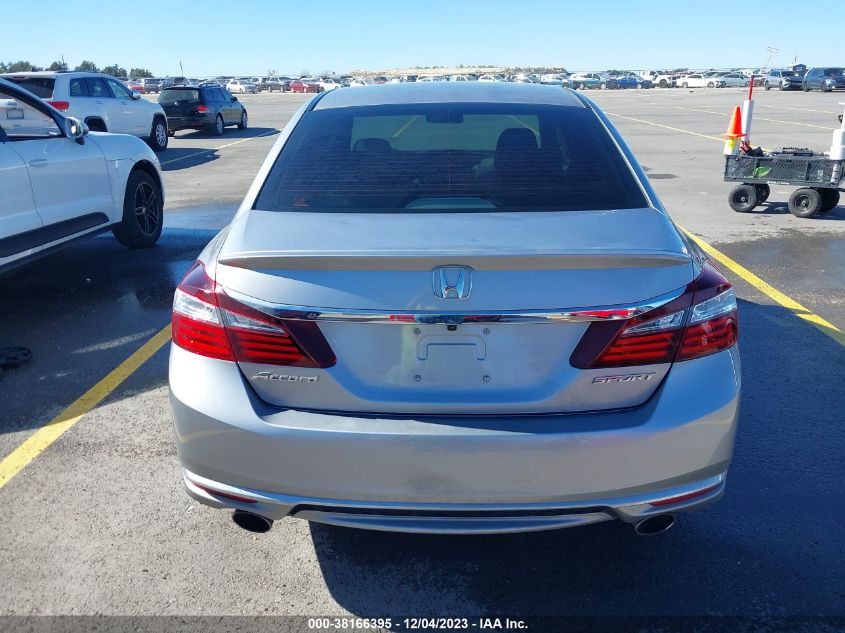 2016 HONDA ACCORD SPORT - 1HGCR2F56GA125267