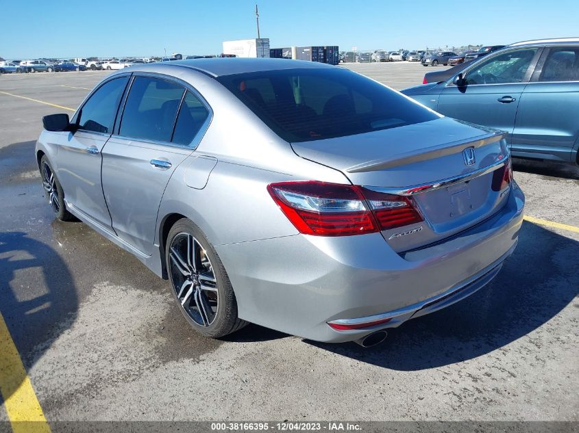 2016 HONDA ACCORD SPORT - 1HGCR2F56GA125267