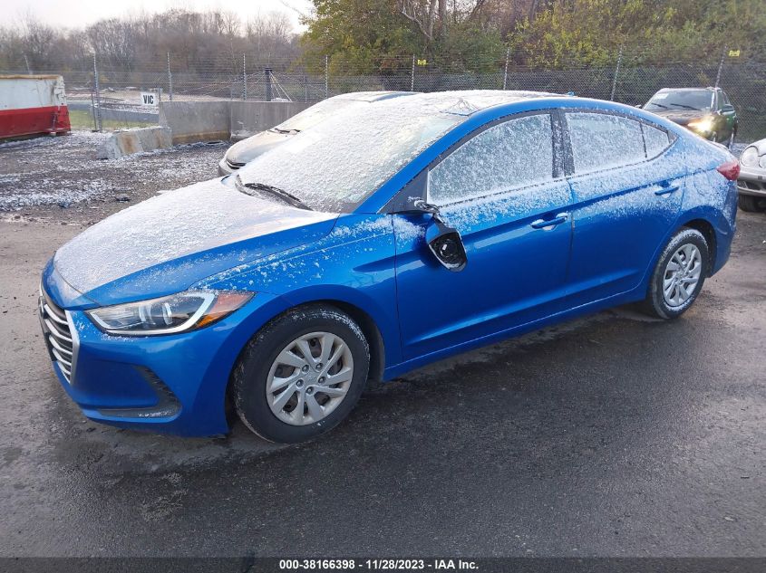 2017 HYUNDAI ELANTRA SE - 5NPD74LF3HH211390