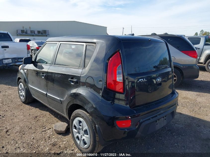 2013 KIA SOUL BASE - KNDJT2A56D7604229
