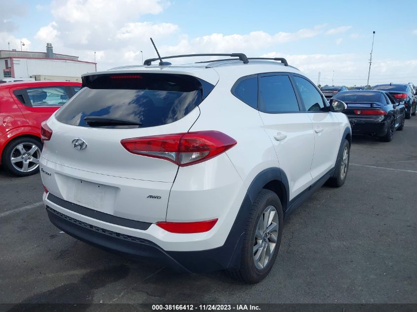 2016 HYUNDAI TUCSON LIMITED/SPORT AND ECO/SE - KM8J3CA49GU251015