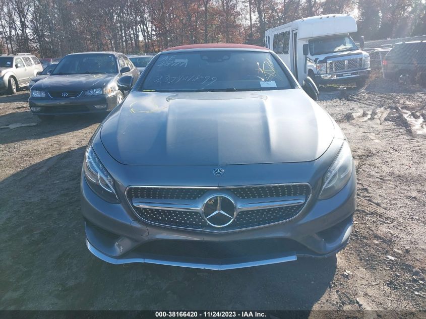 2017 MERCEDES-BENZ S 550 WDDXK8CB1HA031368