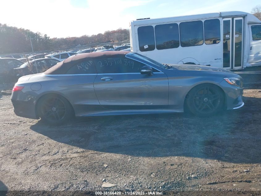 2017 MERCEDES-BENZ S 550 WDDXK8CB1HA031368
