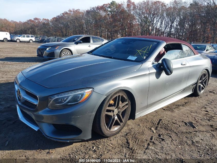 2017 MERCEDES-BENZ S 550 WDDXK8CB1HA031368