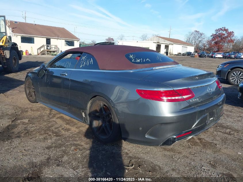 2017 MERCEDES-BENZ S 550 WDDXK8CB1HA031368