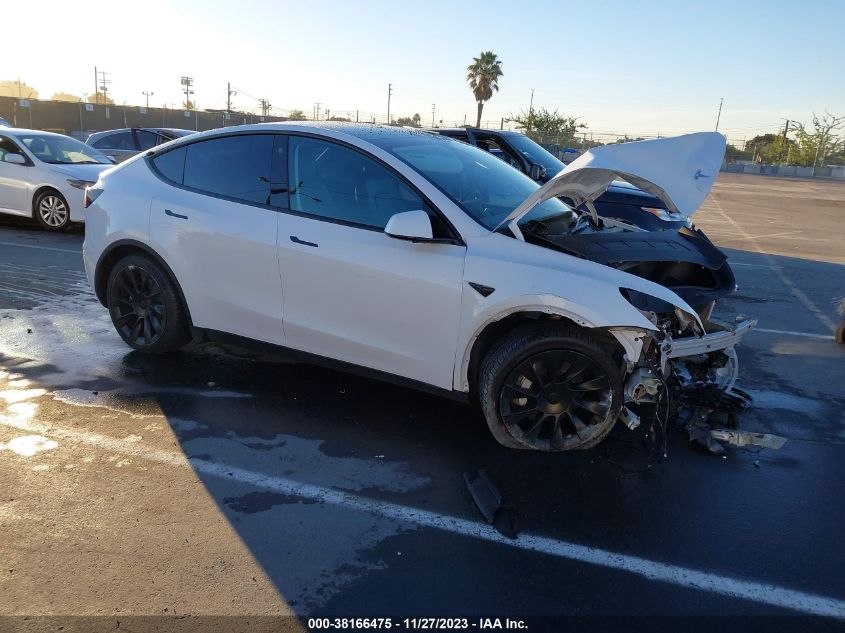7SAYGDEE9NF332637 TESLA MODEL Y LONG RANGE DUAL MOTOR 2022
