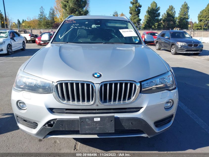 2017 BMW X3 XDRIVE28I - 5UXWX9C56H0T00449