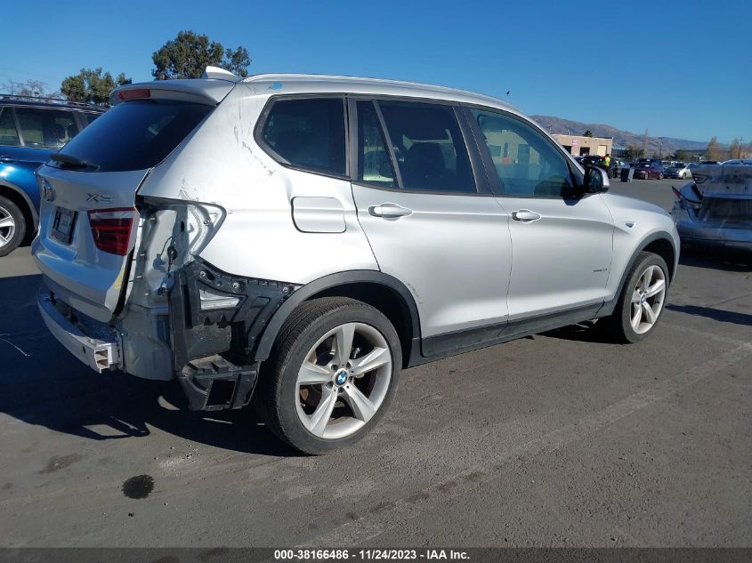 2017 BMW X3 XDRIVE28I - 5UXWX9C56H0T00449