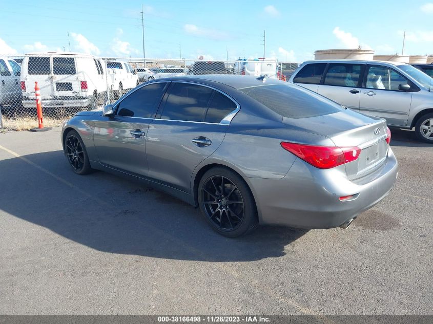 2014 INFINITI Q50 PREMIUM - JN1BV7AP1EM671503