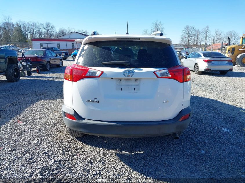 2013 TOYOTA RAV4 LE - JTMZFREV9DD017859
