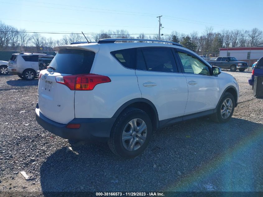 2013 TOYOTA RAV4 LE - JTMZFREV9DD017859