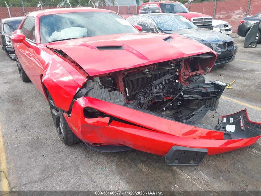 VIN 2C3CDZAG3NH132047 2022 DODGE CHALLENGER SXT