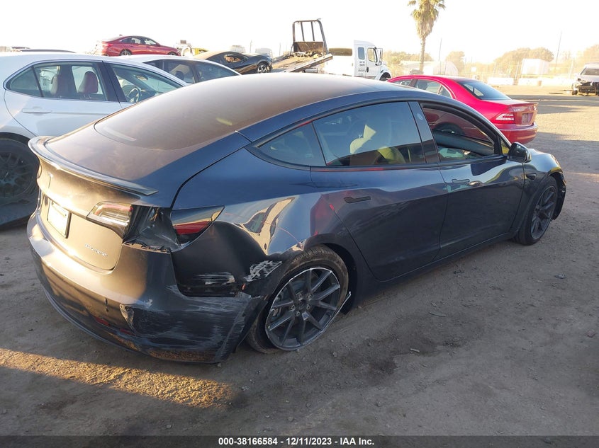 VIN 5YJ3E1EB9NF178321 2022 TESLA MODEL 3