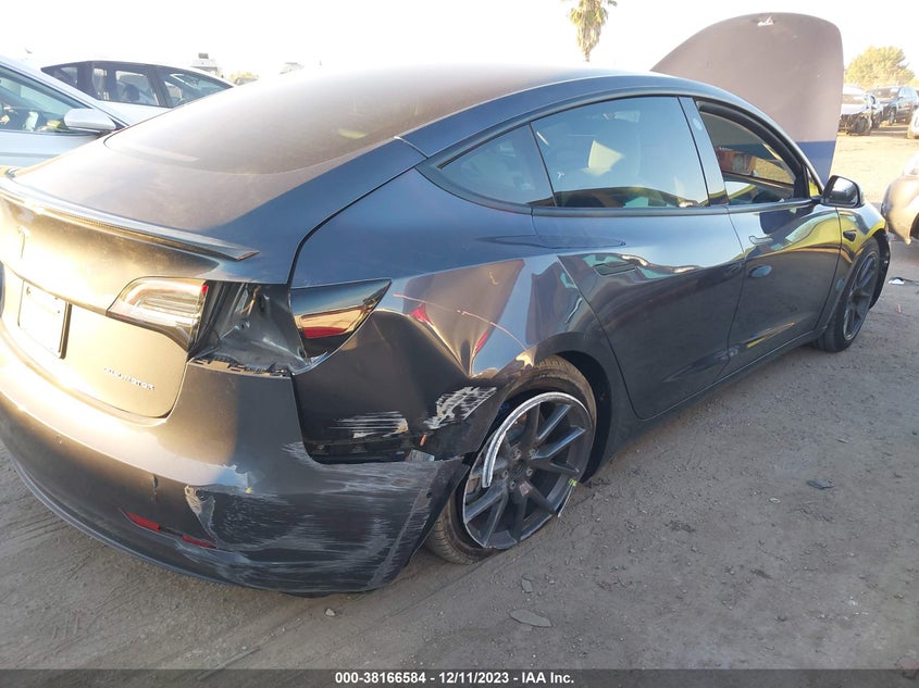 VIN 5YJ3E1EB9NF178321 2022 TESLA MODEL 3