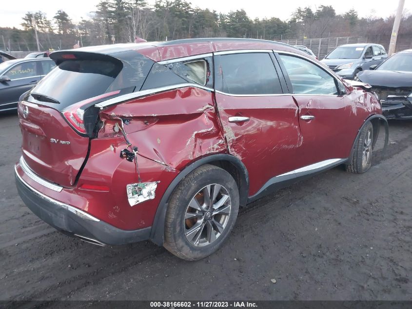 2015 NISSAN MURANO SV - 5N1AZ2MH0FN237147