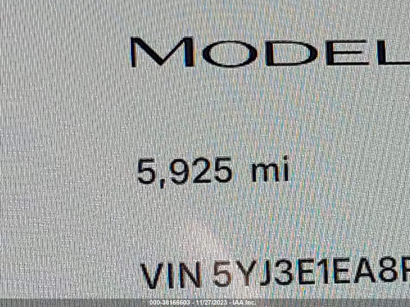 2023 TESLA MODEL 3 REAR-WHEEL DRIVE - 5YJ3E1EA8PF605711