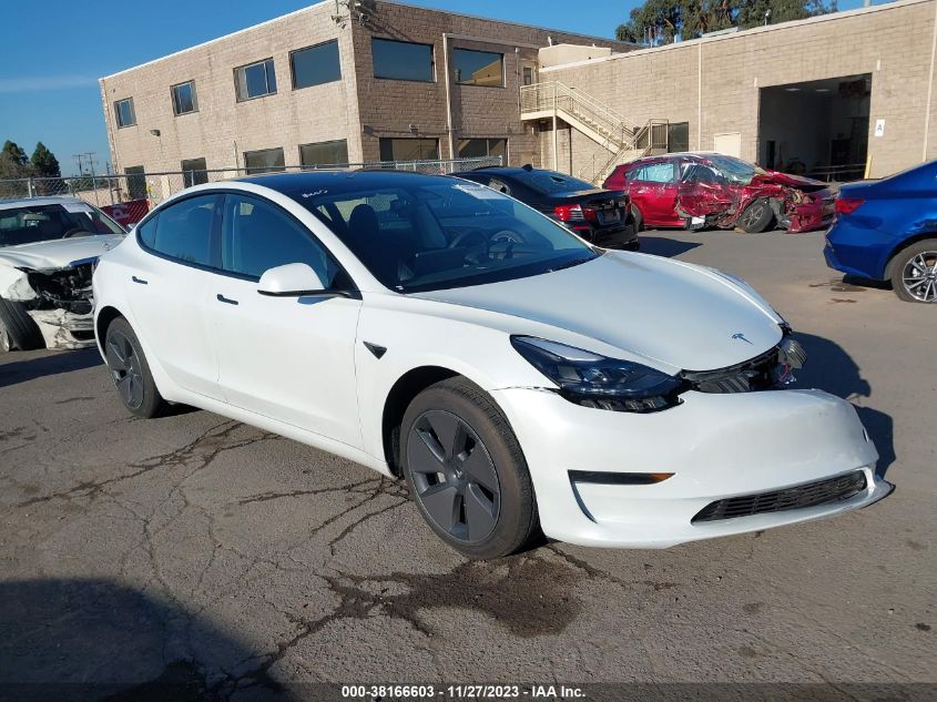 2023 TESLA MODEL 3 REAR-WHEEL DRIVE - 5YJ3E1EA8PF605711