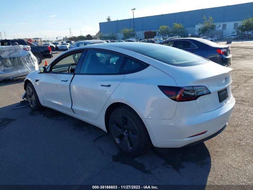2023 TESLA MODEL 3 REAR-WHEEL DRIVE - 5YJ3E1EA8PF605711