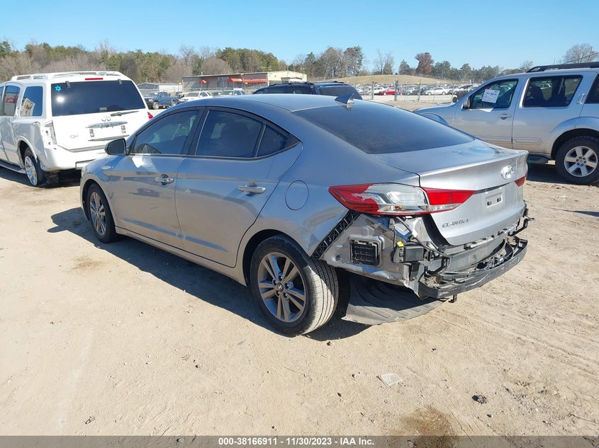 VIN 5NPD84LF0HH050865 2017 HYUNDAI ELANTRA SE