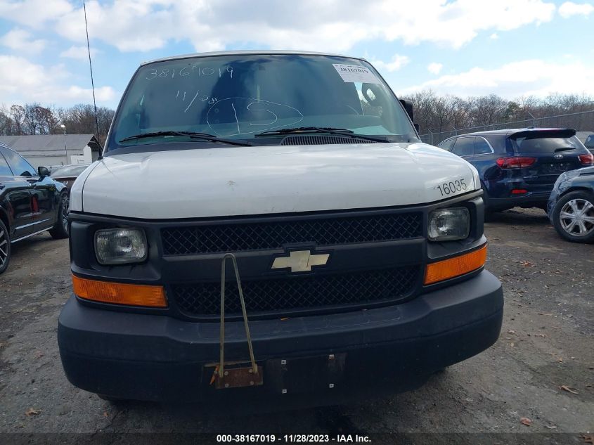 2016 CHEVROLET EXPRESS 3500 WORK VAN 1GCZGGFGXG1239365