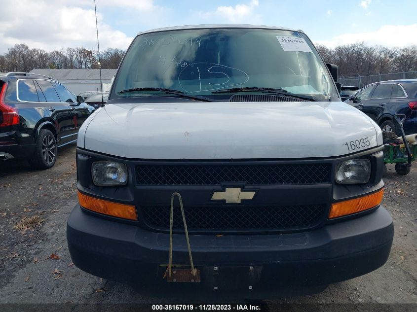 2016 CHEVROLET EXPRESS 3500 WORK VAN 1GCZGGFGXG1239365